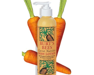 Burt's Bees 胡蘿蔔滋養身體乳液 7 fl. oz.